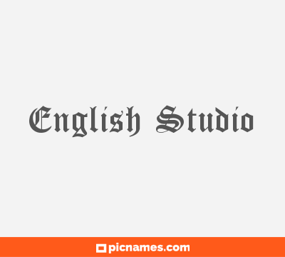 English Studio